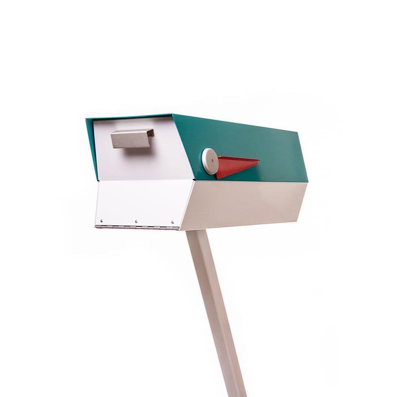The Modbox Mid-Century Modern Curbside Mailbox
