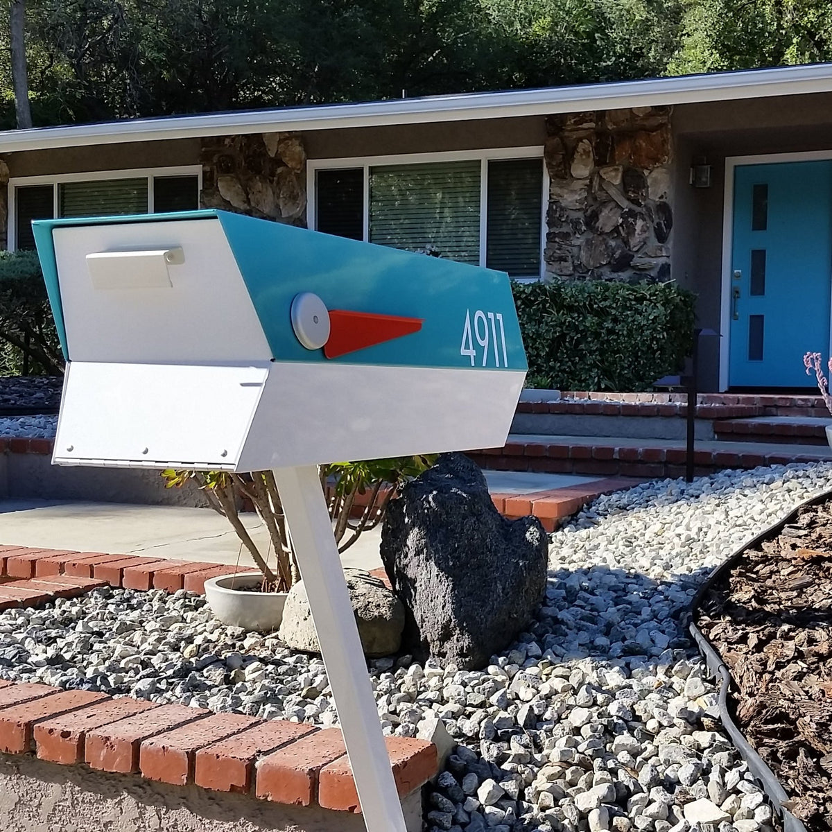 The Modbox Mid-Century Modern Curbside Mailbox – modbox USA