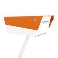 Orange Burst - White