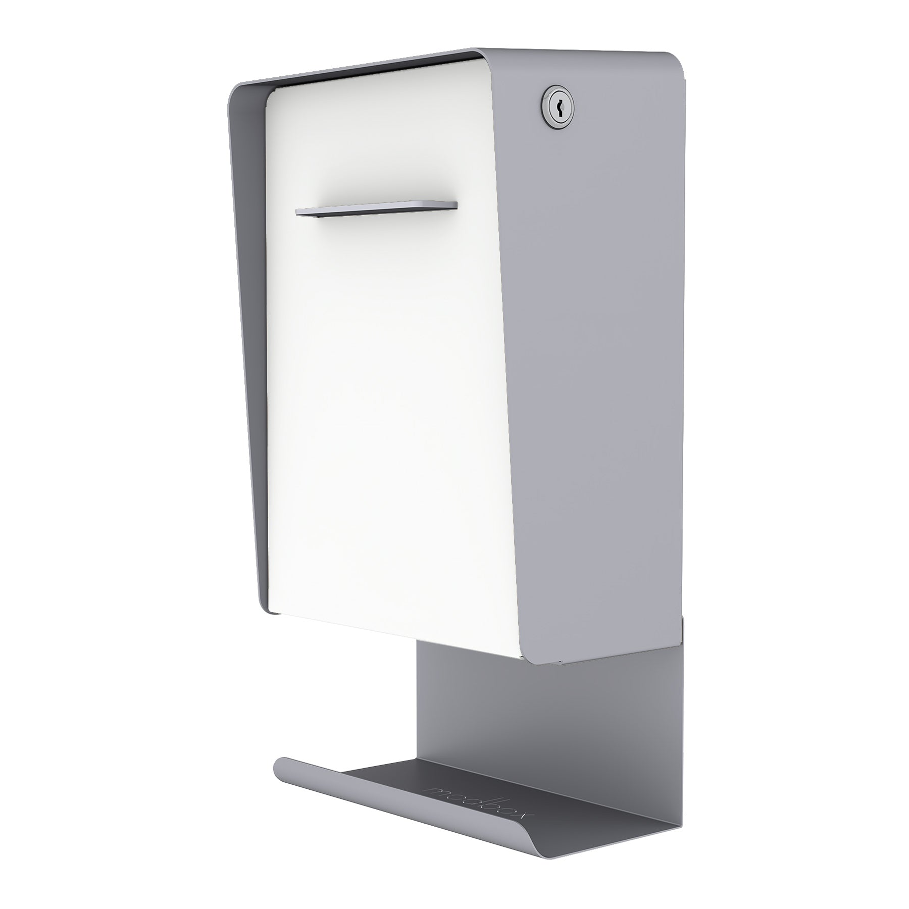 The Courier Modern Wall Mounted Mailbox — Classic Collection