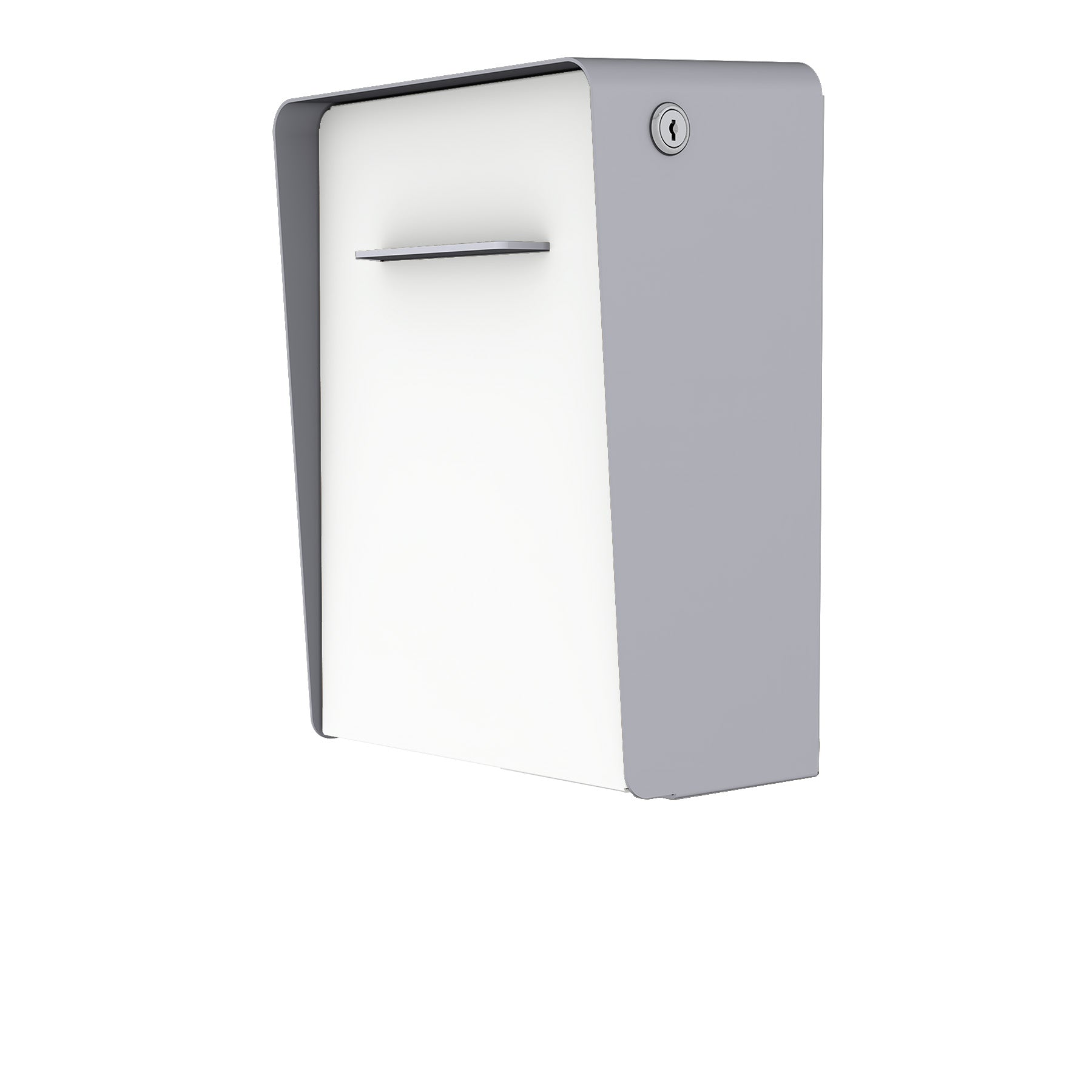 The Courier Modern Wall Mounted Mailbox — Classic Collection