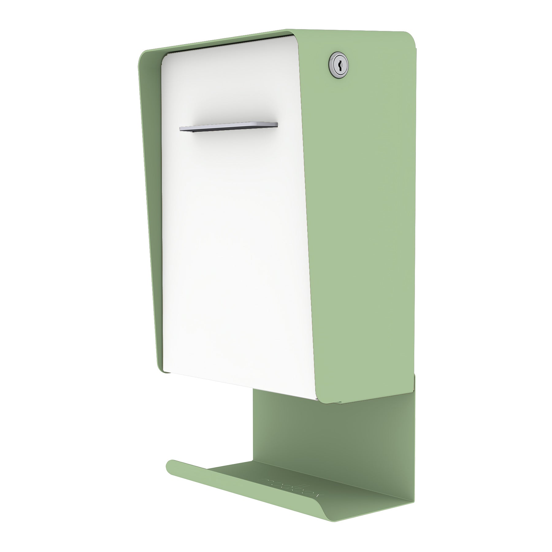 The Courier Modern Wall Mounted Mailbox — Classic Collection