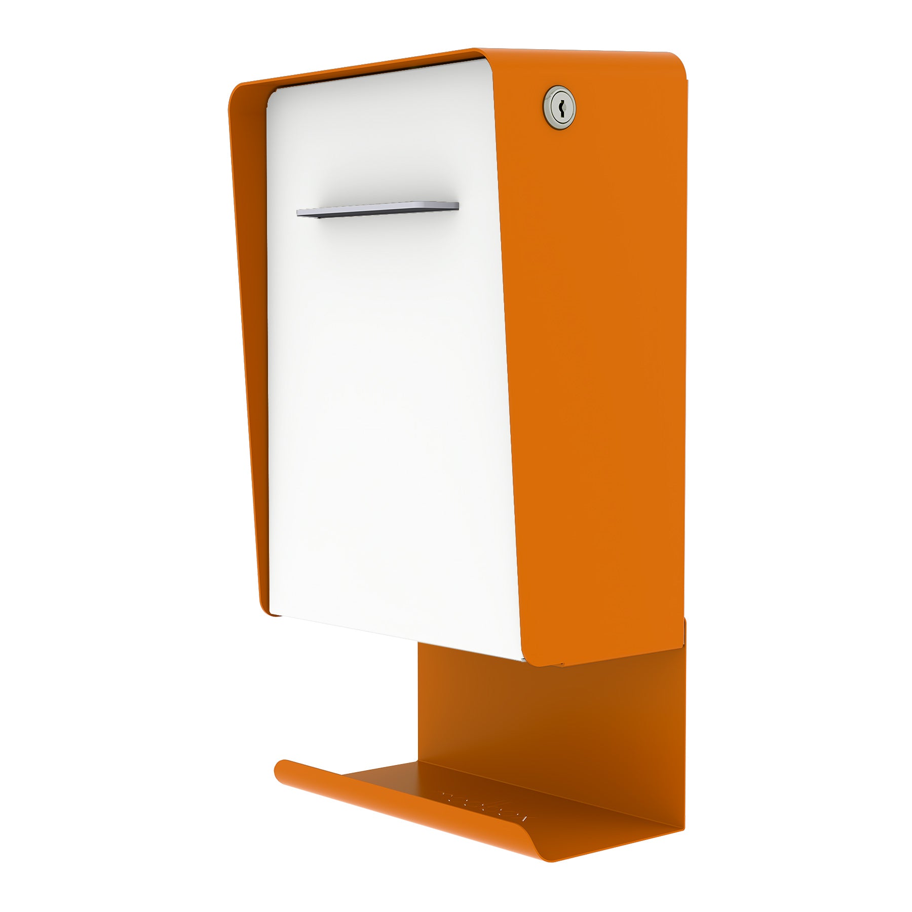 The Courier Modern Wall Mounted Mailbox — Classic Collection