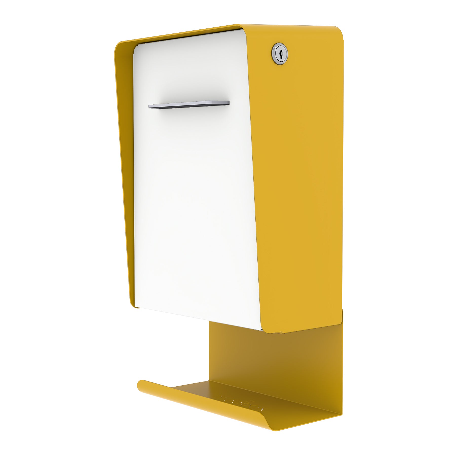 The Courier Modern Wall Mounted Mailbox — Classic Collection