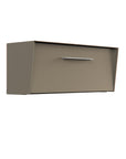 The Vista Mid-Century Modern Wall Mounted Mailbox — Monochrome Collection