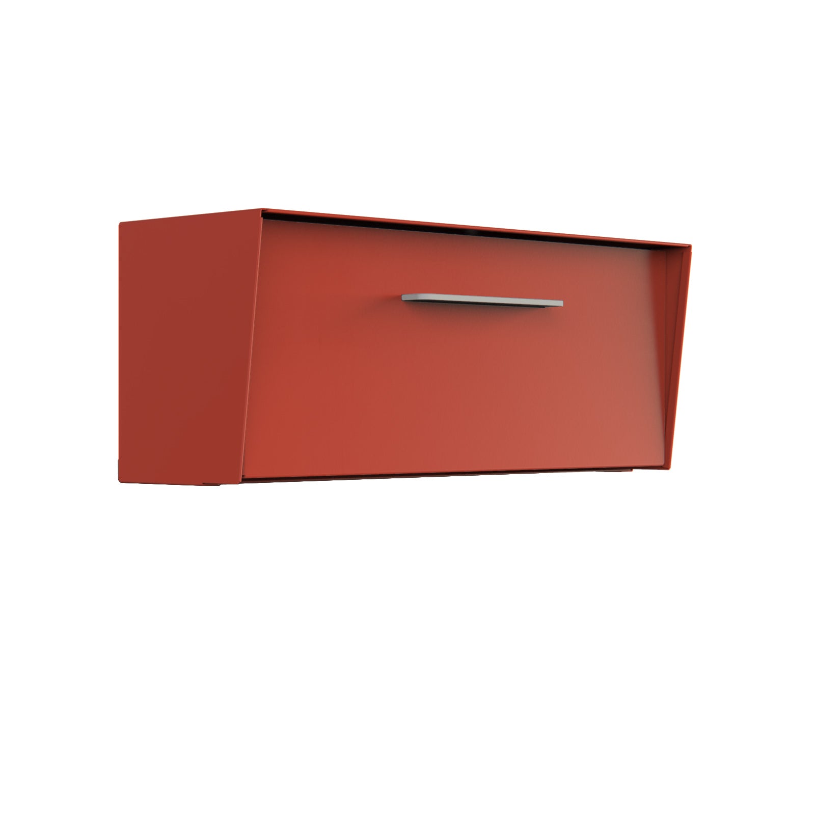 The Vista Mid-Century Modern Wall Mounted Mailbox — Monochrome Collection