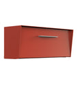 The Vista Mid-Century Modern Wall Mounted Mailbox — Monochrome Collection