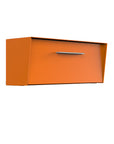 The Vista Mid-Century Modern Wall Mounted Mailbox — Monochrome Collection