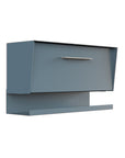 The Vista Mid-Century Modern Wall Mounted Mailbox — Monochrome Collection