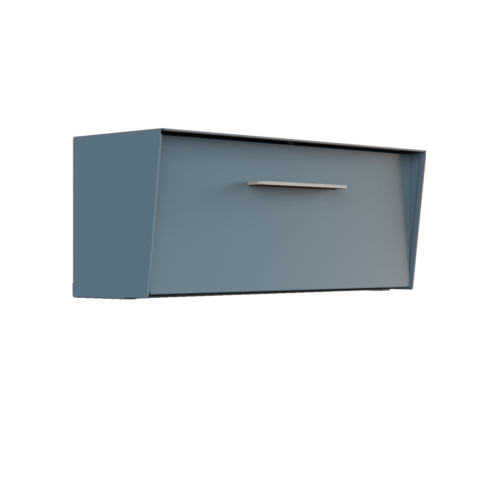 The Vista Mid-Century Modern Wall Mounted Mailbox — Monochrome Collection