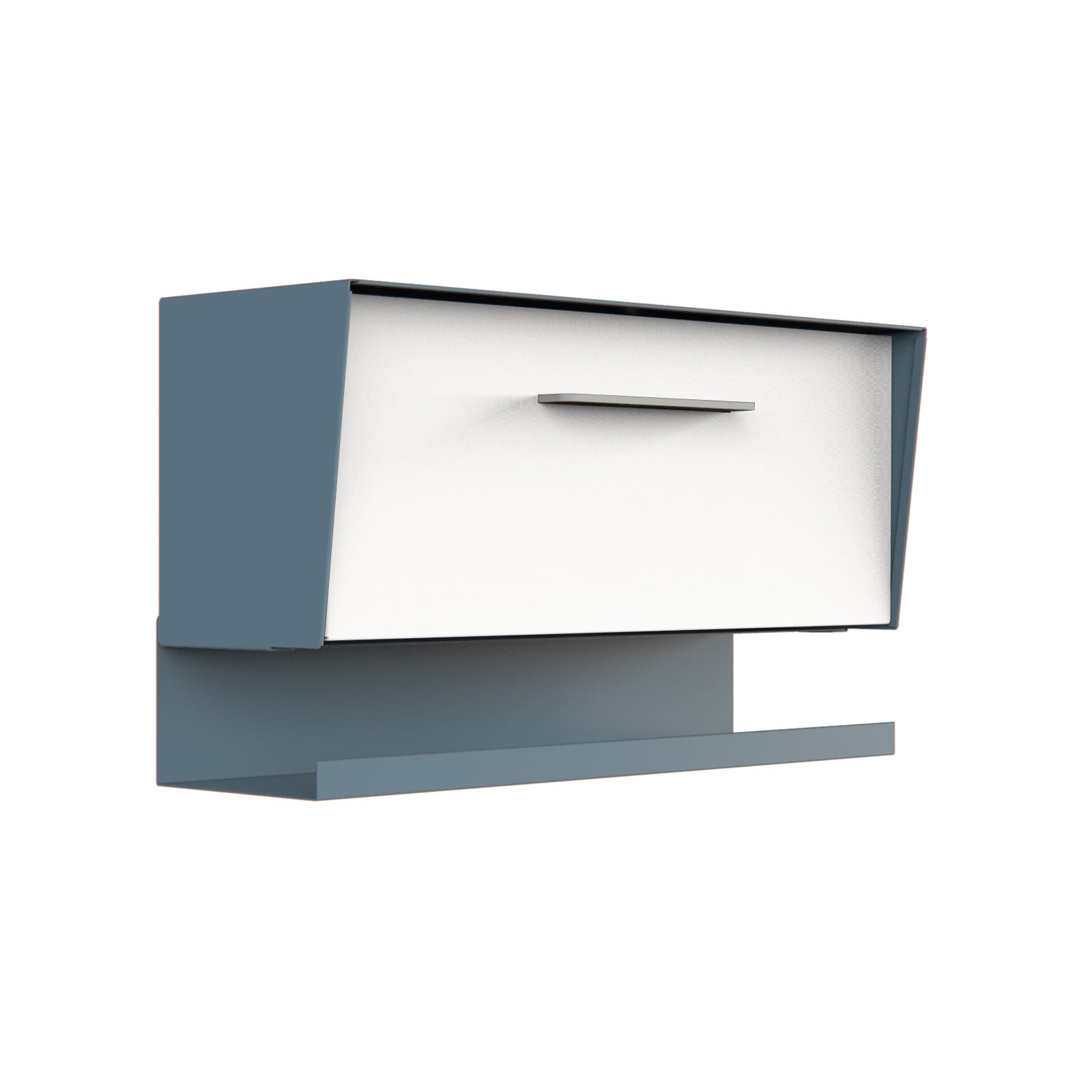 The Vista Mid-Century Modern Wall Mounted Mailbox — Classic Collection