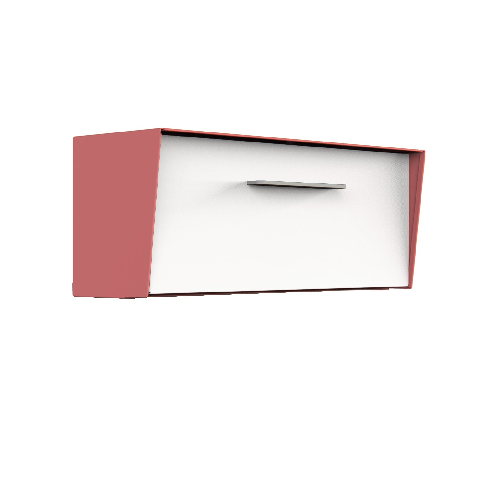 The Vista Mid-Century Modern Wall Mounted Mailbox — Classic Collection