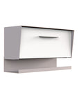 The Vista Mid-Century Modern Wall Mounted Mailbox — Classic Collection