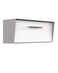 The Vista Mid-Century Modern Wall Mounted Mailbox — Classic Collection