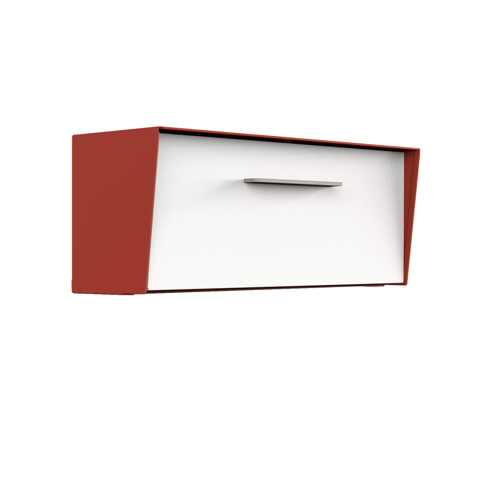 The Vista Mid-Century Modern Wall Mounted Mailbox — Classic Collection