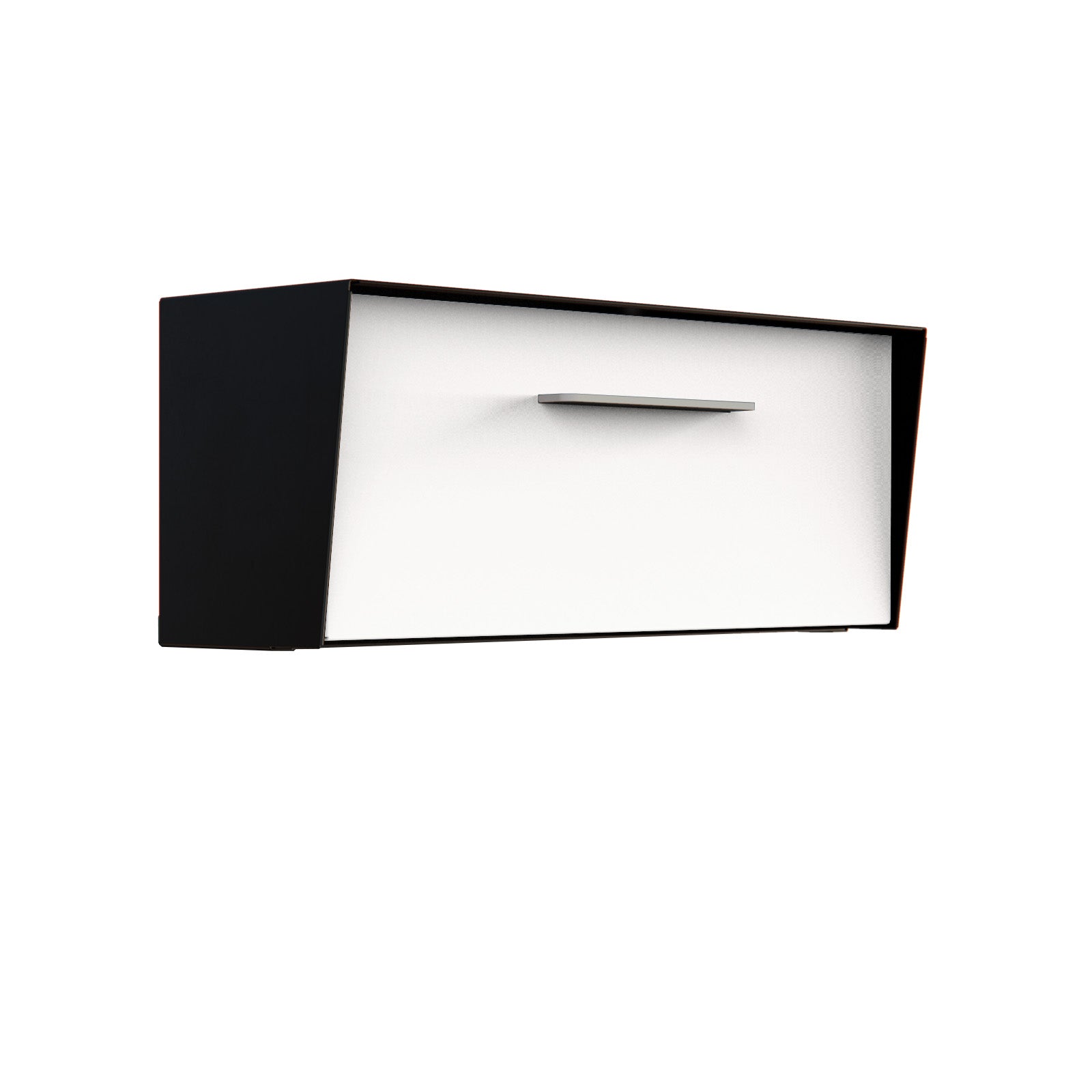 The Vista Mid-Century Modern Wall Mounted Mailbox — Classic Collection