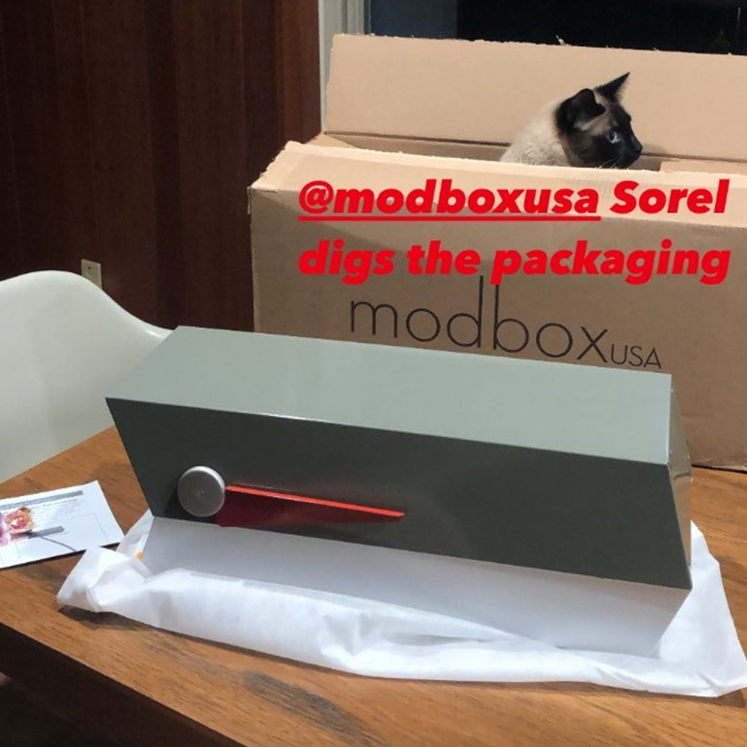 Mid-Century Modern Mailbox | modbox