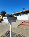 The Aerobox Modern Curbside Mailbox — Monochrome Collection