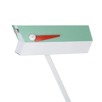 Satin Mint - Satin White