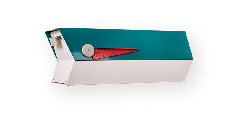 The Vista Mid-Century Modern Wall Mounted Mailbox — Fully Customizable ...