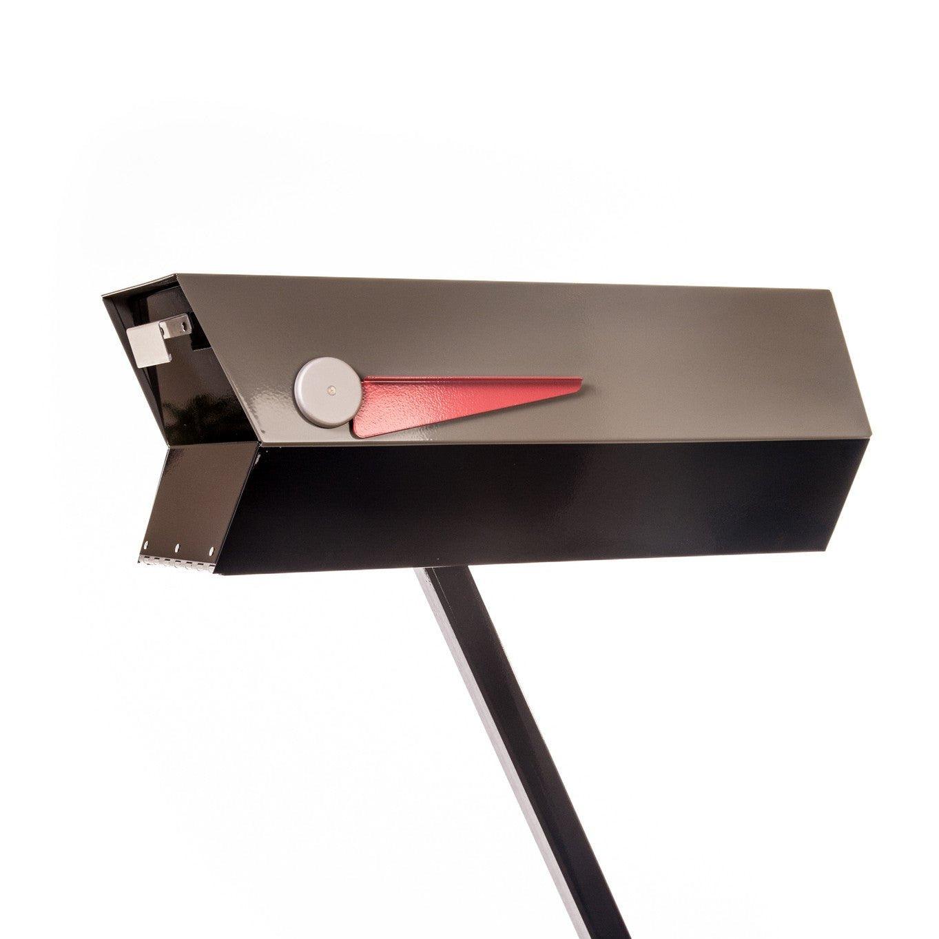The Modbox Mid-Century Modern Curbside Mailbox — Shadow Collection ...