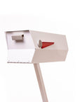 The Modbox Mid-Century Modern Curbside Mailbox — Monochrome Collection